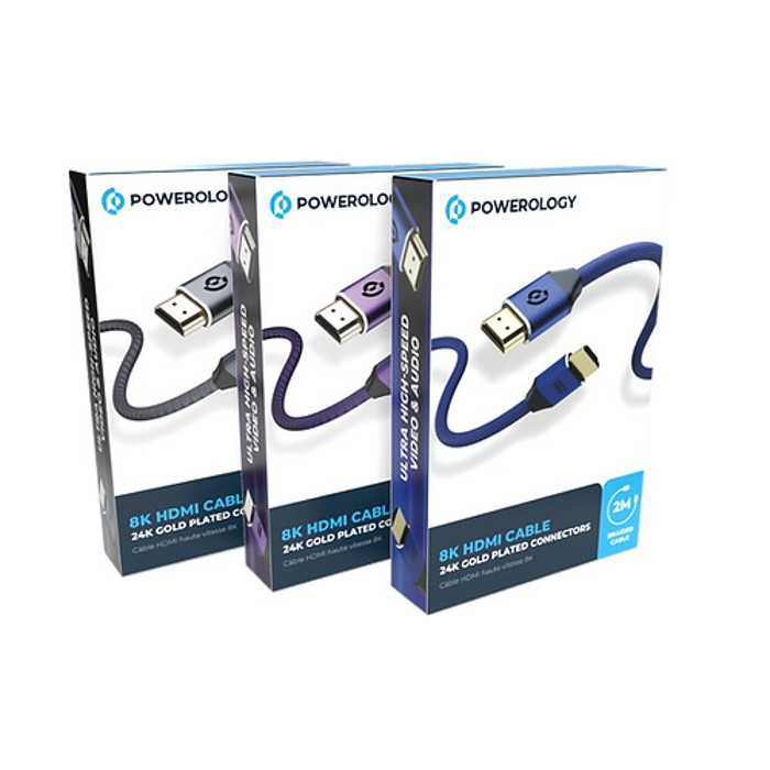 کابل HDMI پاورلوژی مدل PWHDC2M به طول 2 متر
