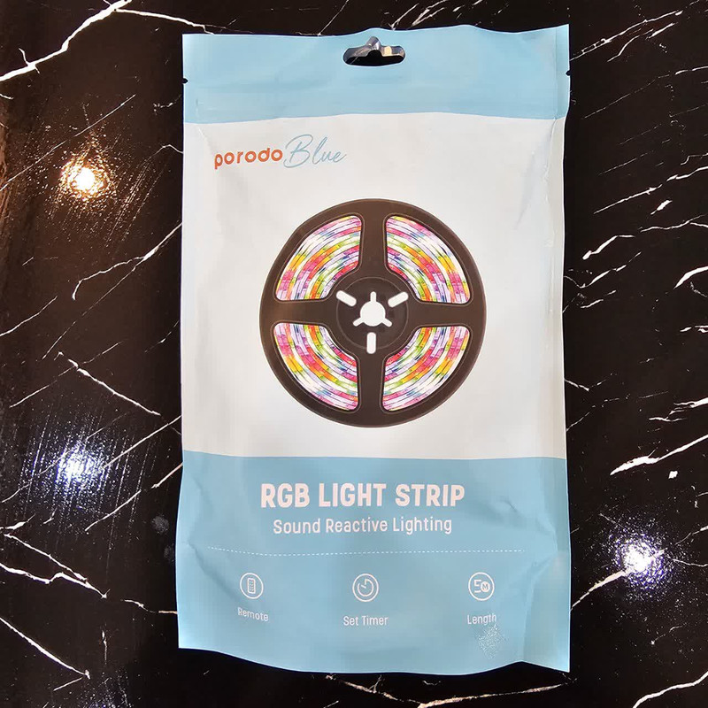 ریسه ال ای دی پرودو مدل RGB LIGHT STRIP طول 5 متر