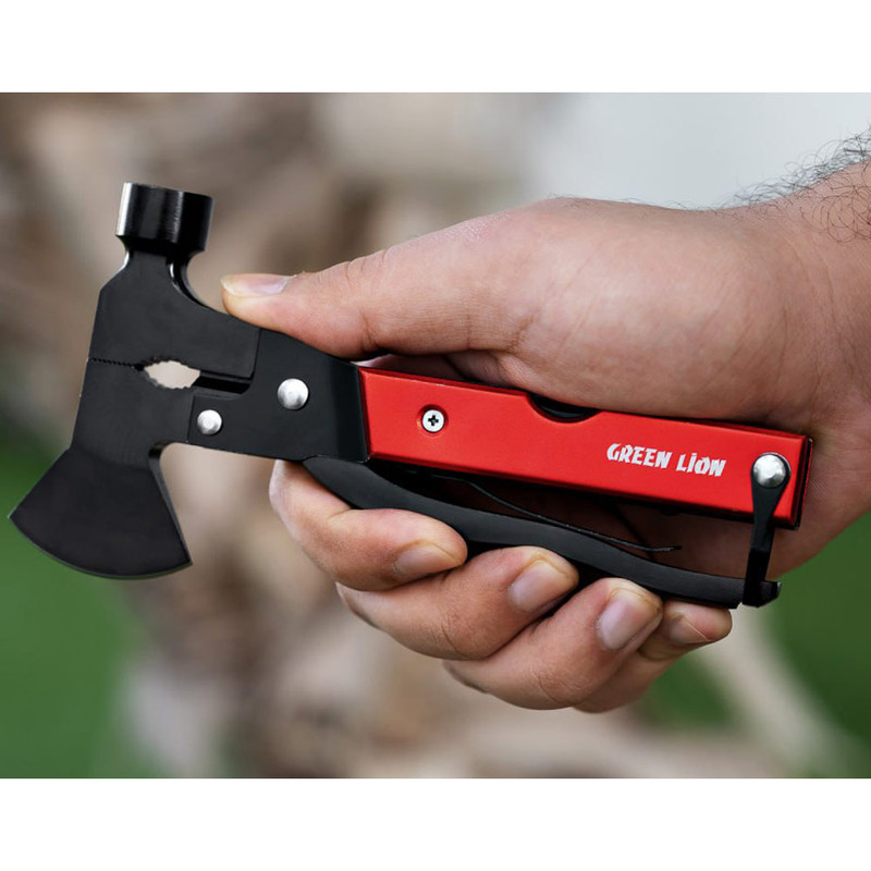 تبر و چکش 13 کاره گرین لاین مدل Storm Breaker Multitool Axe