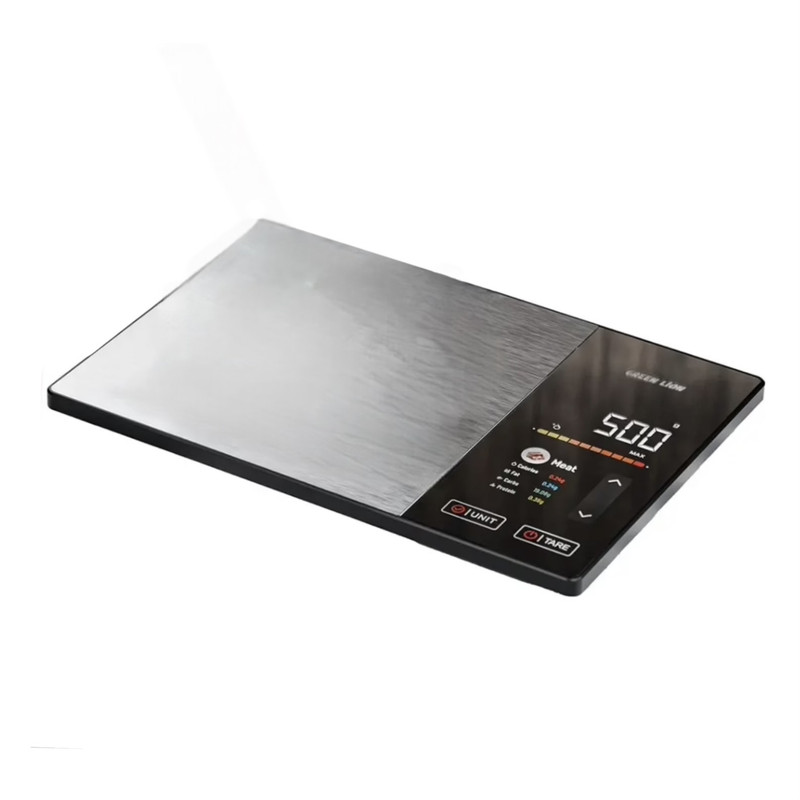 ترازو آشپزخانه دیجیتال گرین لاین مدل GL-SL6 حداکثر ظرفیت قابل اندازه‌گیری 5000 کیلوگرم با دقت اندازه‌گیری 1 گرم